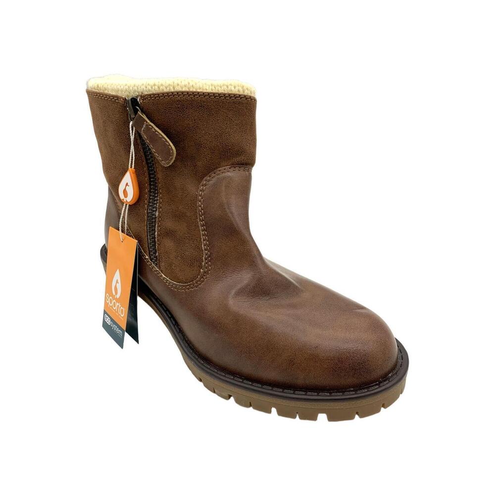 Sporto Women's Cashmere Boots Brown - Medium